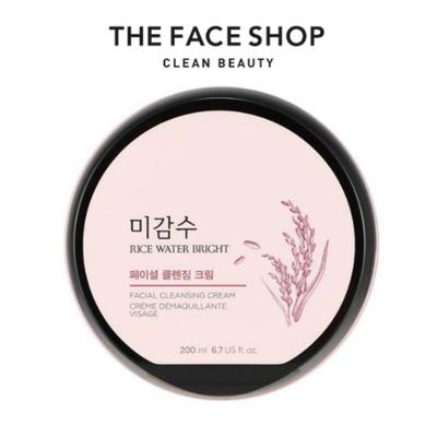 [THE FACE SHOP] Rice Water Bright Facial Cleansing Cream 200ml