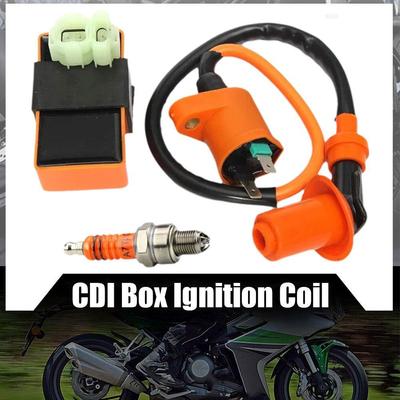 Performance Racing 6 Pins AC CDI Box Ignition Coil A7TJC Spark Plug For GY6 50 80 110 125 150cc Moped Scooter ATV Go Carts