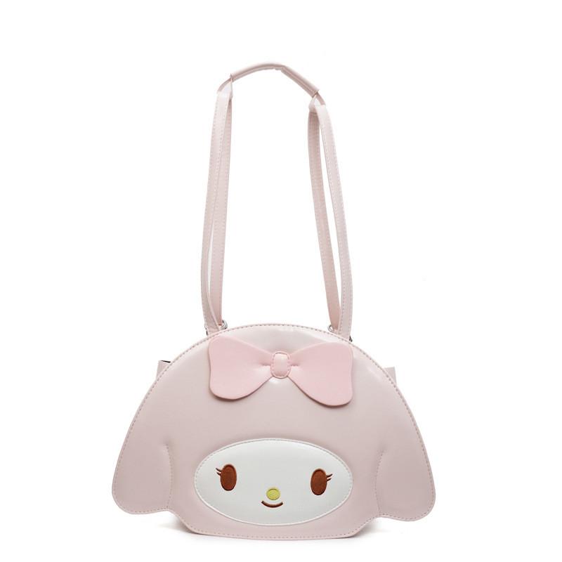 Cartoon Melody Girls Backpack With Butterfly Detail And Inner Phone Storage