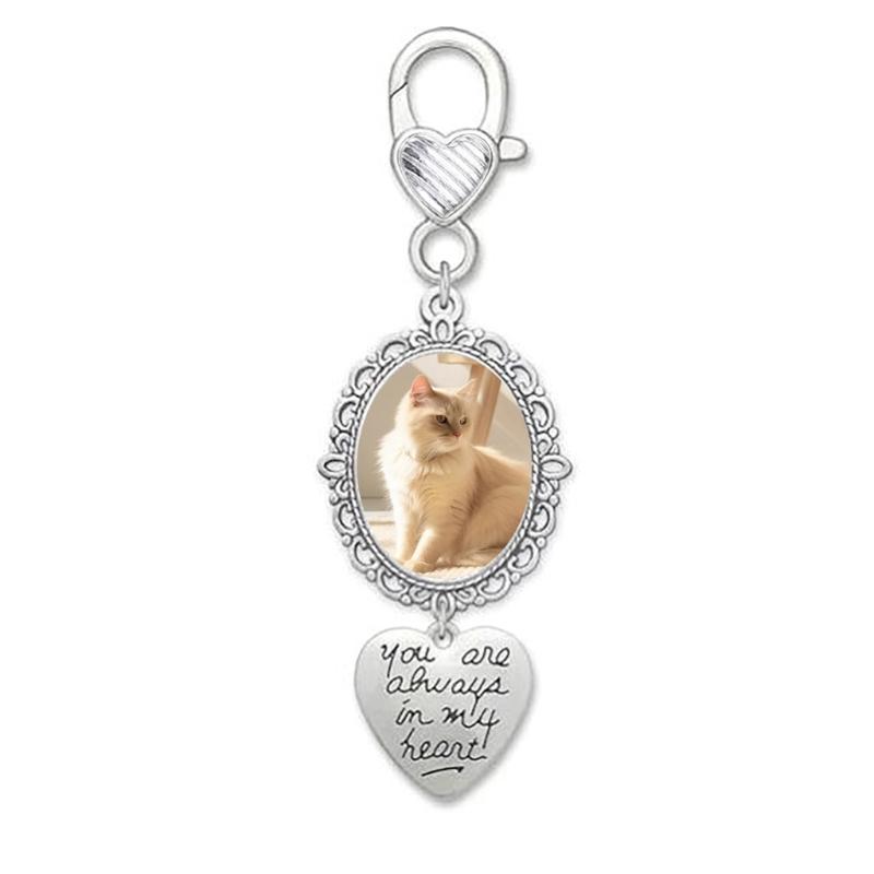 Photo Frame Pendant for Brooch Jewelry Making Kit Alloy Lobster Clasp Accessory Stylish Wedding Bouquet Accessories