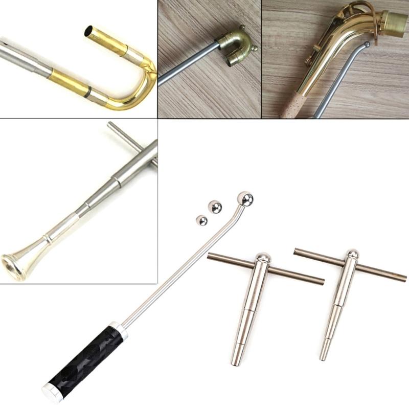 Trumpet Repair Handle Truing Tool Trumpet Mouthpiece Dents Removing Repairer