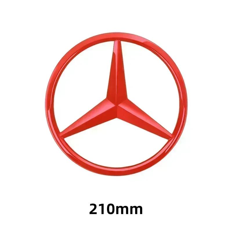 Adesivo Auto Nuovo 2025 Per Mercedes Benz 1pz 188mm 210mm Emblemi Griglia Anteriore Auto Copri Coperchio Adesivo Logo Per Mercedes Benz AMG clas