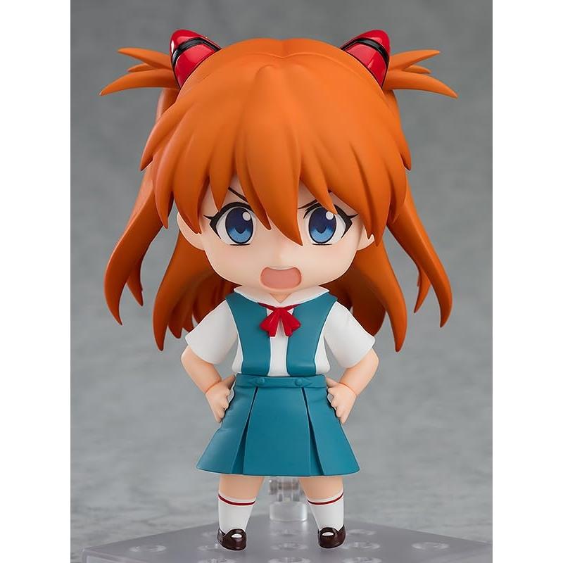 Nendoroid Evangelion Asuka Langley Shikinami, nicht maßstabsgetreue, bemalte, bewegliche Figur, Neuauflage