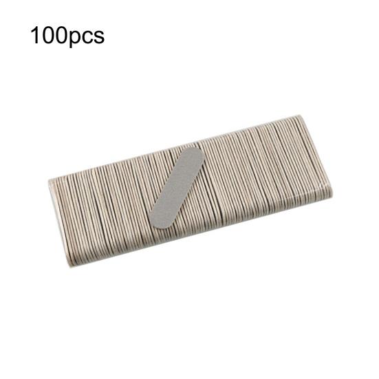 Yousheng 100 Stück Nagelfeilen, doppelseitig, multifunktional, Nagelpflege, Maniküre-Werkzeuge, Nagelkunst-Puffer, Polier- und Schleifwerkzeug für abgestorbene Haut, Nagelzubehör