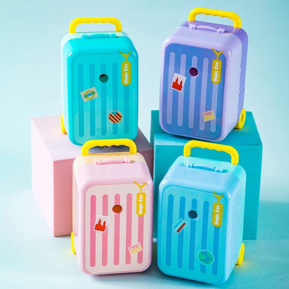 

Точилка для карандашей в чемодане, ручная точилка для ввода и вывода, новый инструмент для заточки карандашей