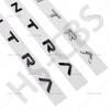 AAXZ1 New Style ABS ELANTRA Car Taigate Letter Logo 3D Sticker Rear Trunk Nameplate Body Decoration Badge Decal Emblem Accessories