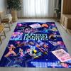 K-Pop Demon Hunters Golden Saja Boys Living Room Non-Slip Area Rug Soft Carpet for Bedroom Playroom Sofa,Home Decor Doormat