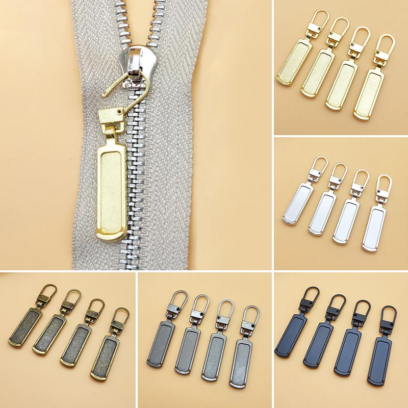 

5 шт. швейные инструменты, металлическая молния, головка молнии, съемные ползунки для молнии, съемники для ремонта застежки-молнии