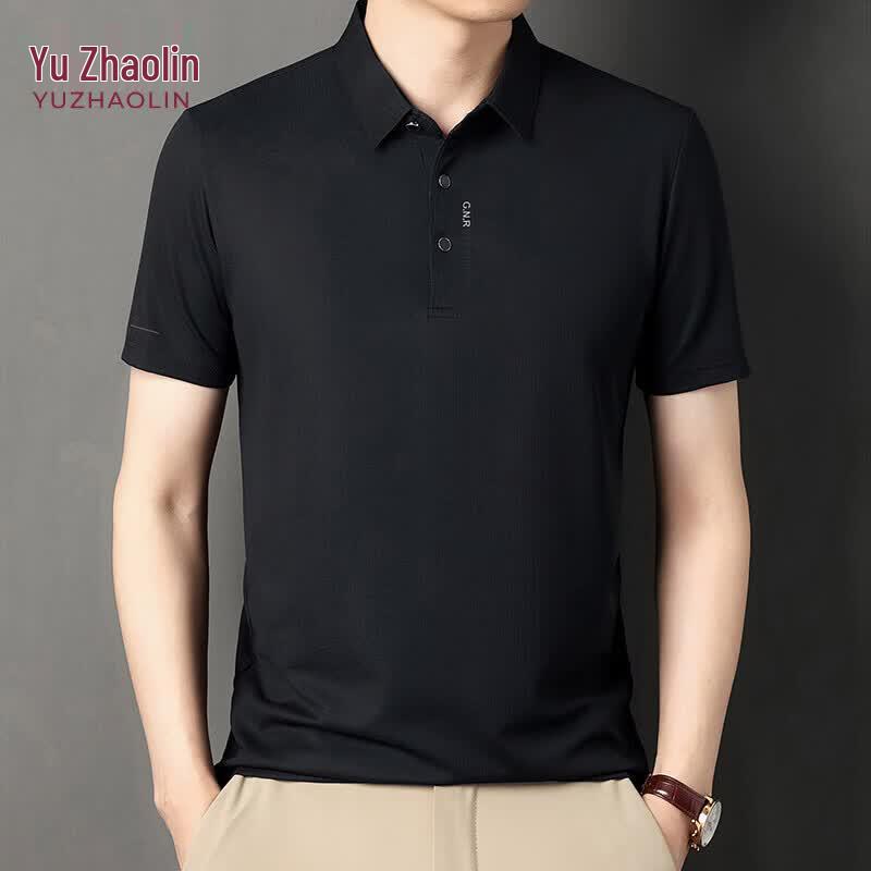 YUZHAOLIN Men s Casual Short Sleeve Polo Shirt XXXXL