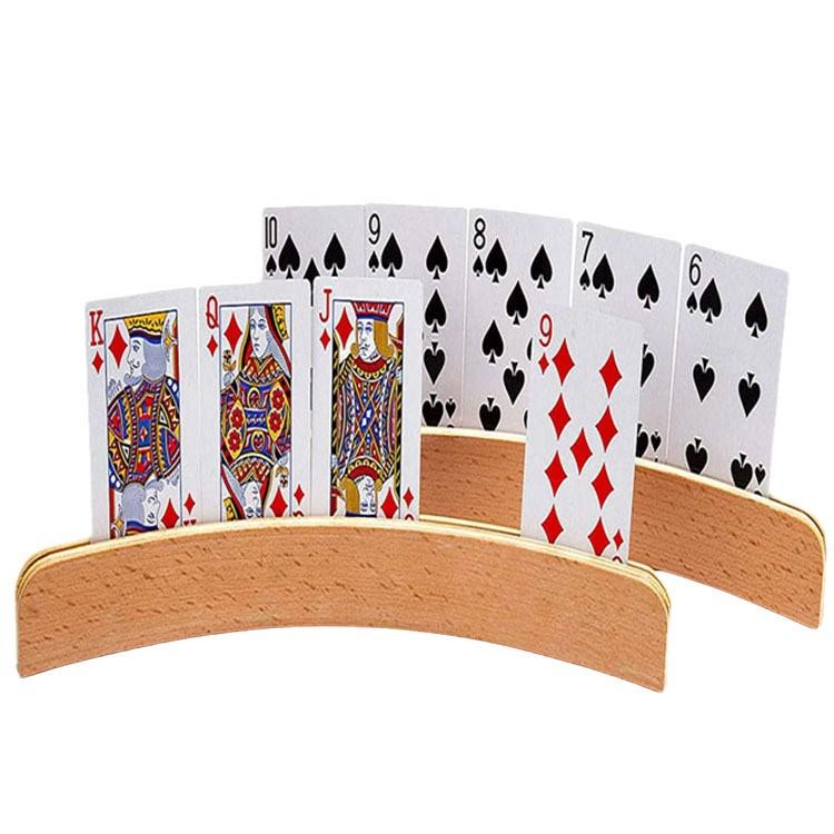 Wooden Playing Card Holder - Crafts Base