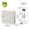 Carl Office Key Storage Box, Compact, Holds 10 Keys, CKB-C10-I