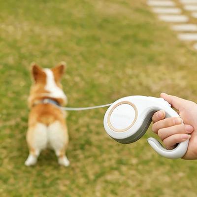 Einziehbare Hundeleine 3M 5M Automatisch Ausziehbare Haustier-Gehleine für Kleine Mittlere Hunde Verhedderungsfrei