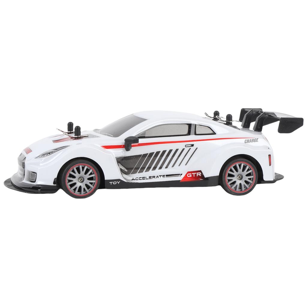 Remote Control Car, Rechargeable 4WD Drifting Vehicle with Spray Function and Lights, 2.4GHz Toy Car for Kids Boys