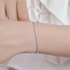 925 Silver Moissanite Tennis Bracelets High Quality for Women Wedding Jewelry Accessories Fashion 5A Zircon Gift