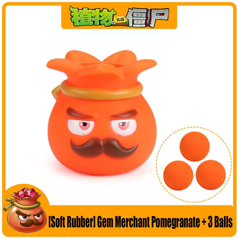 25 Style 2 Game Peripheral Soft Glue Toys Chomper Pea Shooter Snow Pea Pepper-pult Funny Kids Gifts Toys