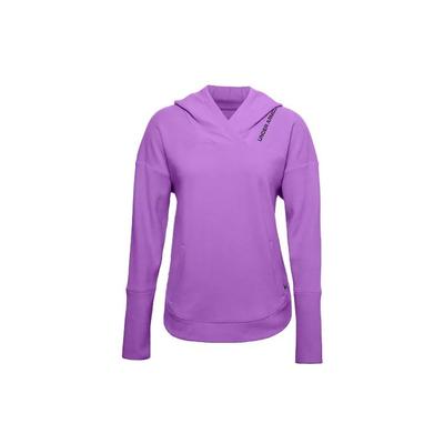 Recover Casual Fleece Hooded Training Sweatshirt Women Sweatshirt Purple 1356346-568