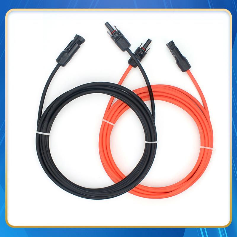 MC4 Solar Extension Cable - 12AWG or 10AWG Photovoltaic DC Connection