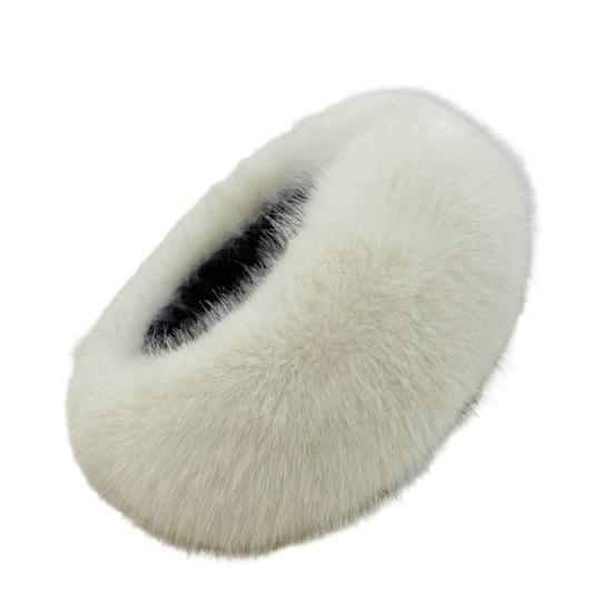 

Зимняя шляпа с полым верхом, широкополая плюшевая шляпа однотонной расцветки для улицы бежевый