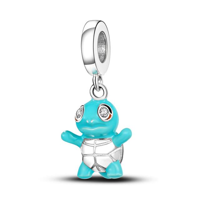 Sparkling 925 Silver Cartoon Series Charm Bead Fit Original Bracelet Necklace DIY Fashion Women Jewelry Accessories