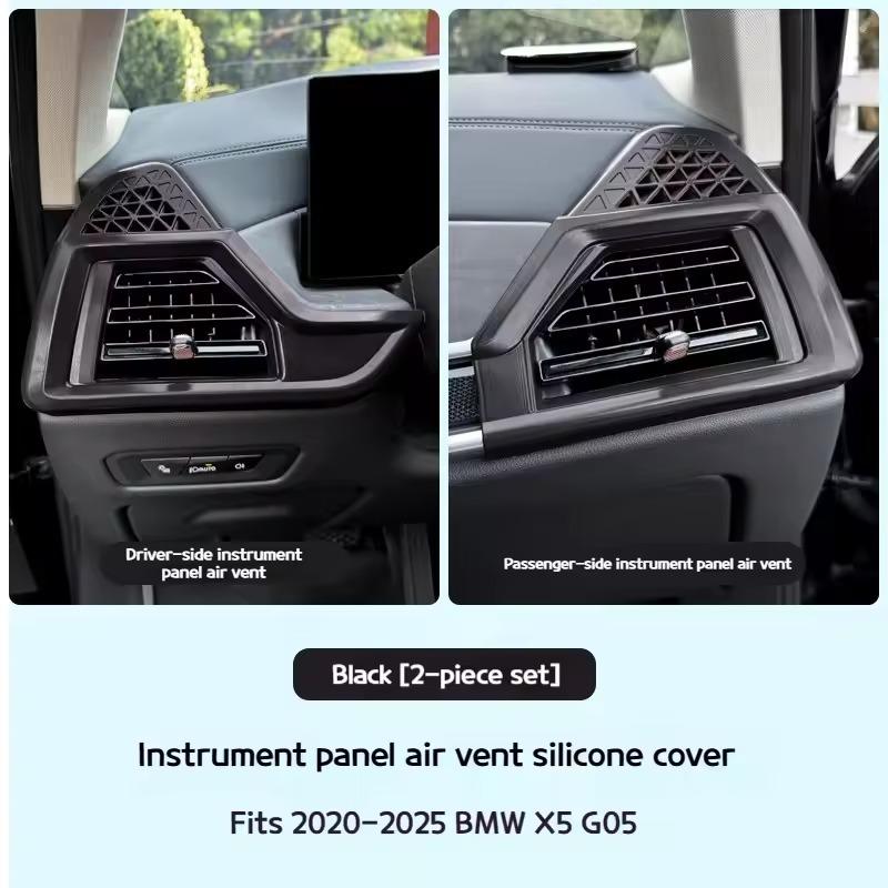 

For BMW X5 G05 2025-2025 Car Silicone pads for the front air conditioning vents of the new are domestic interior accessories