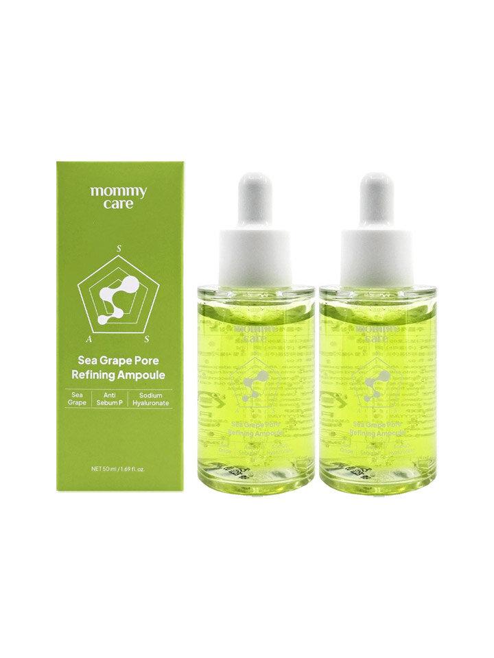 MOMMY CARE Sea Grape Refining Pore Ampoule 50ml x 2 Madicare Sea Grape Refining Ampoule 50ml x 2