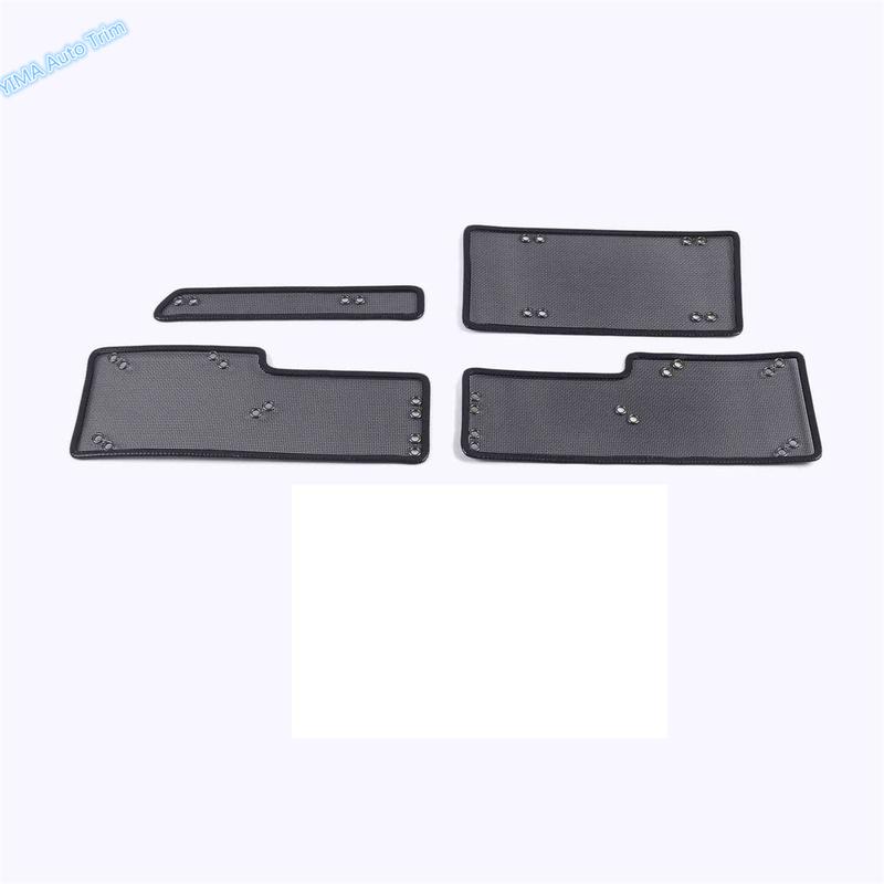 Front Grille Ect Screening Mesh Ert Protection Net Cover Kit Fit For Volkswagen T-Roc 2018 - Car Exterior Accessories