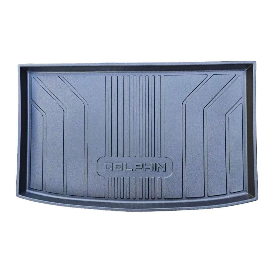 Durable Waterproof TPE Trunk Mat for 23-25 BYD Dolphin: Eco-friendly Interior Upgrade.