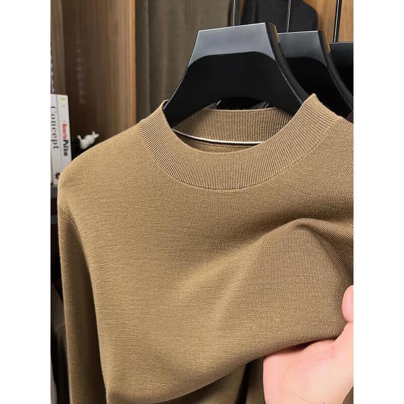 

YILITON Men s 100% Merino Wool Round Neck Sweater XL