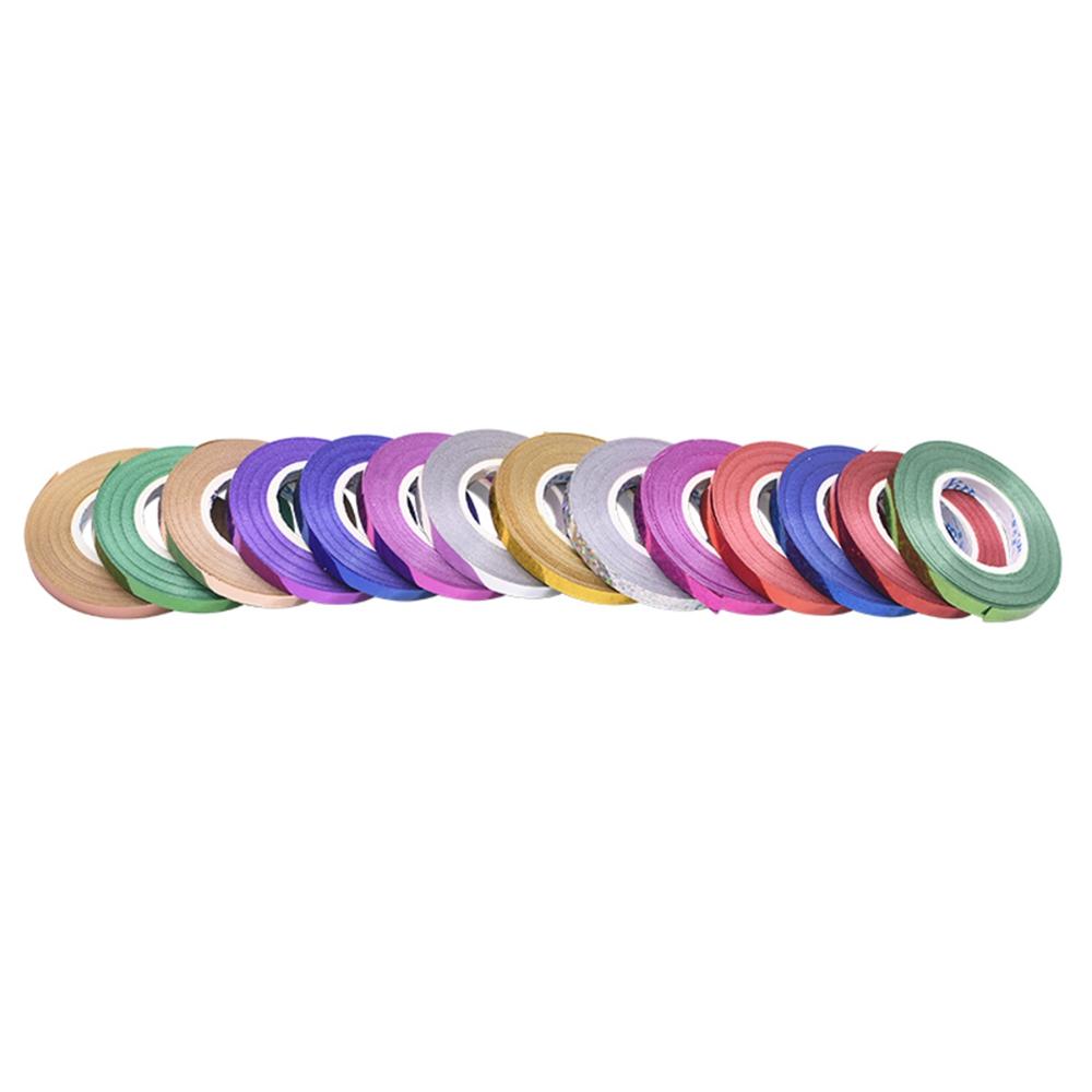 Birthday Party Colorful Gift Wrapping Home DIY Party Supplies Laser Ribbons Foil Balloon Rope