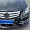 For 2009-2014 Mercedes Benz C-Class W204 Front Bumper Lip Chin Spoiler Splitter Diffuser Protection Guard Deflector Bodykit