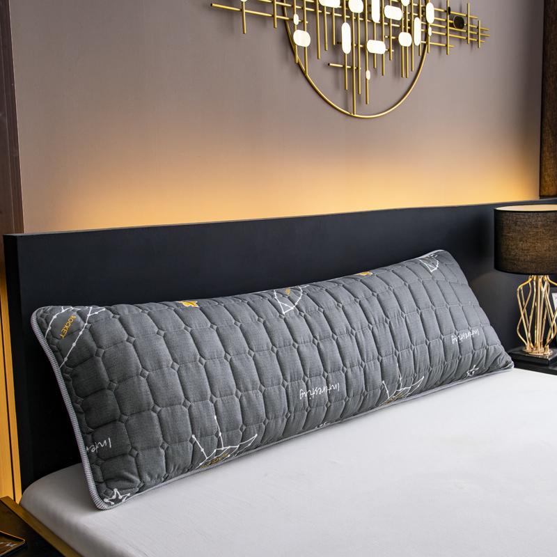 Kuup Waterproof Quilted Design Long Pillowcase Bedding Little dinosaur Cartoon Pillow Cover Pillow Case 48x74/120/150/180cm 1Pcs