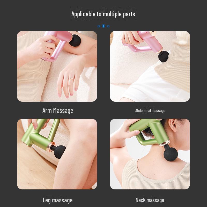 Multi-Function Massage Gun Adapter Kit with Silicone Heads for Adults