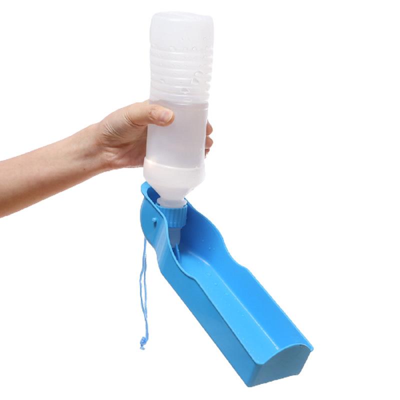 250/500ml Pet Supplies Water Fountain Outdoor Portable Feeding Kettle Drinking Water Bottle Pet Water Cup Dog Outdoor Travel Cup