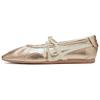 Onitsuka Tiger GYMNARINA Mary Jane Shoes Women's Rose Gold