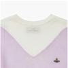 Vivienne WeStwood 1803001w Y000p O401 Orb Stickerei Zweifarbiges Herz Mohair Wolle Damen S Strick