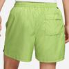 Nike Sport Essentials Solid Color Drawstring Straight-Leg Shorts Men Bottoms Green DM6830-332