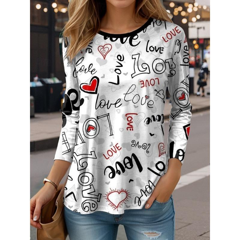 

Women s casual long-sleeved round neck top with bright underwater reef and dolphin pattern - medium elastic, machine washable all season comfortable, XL