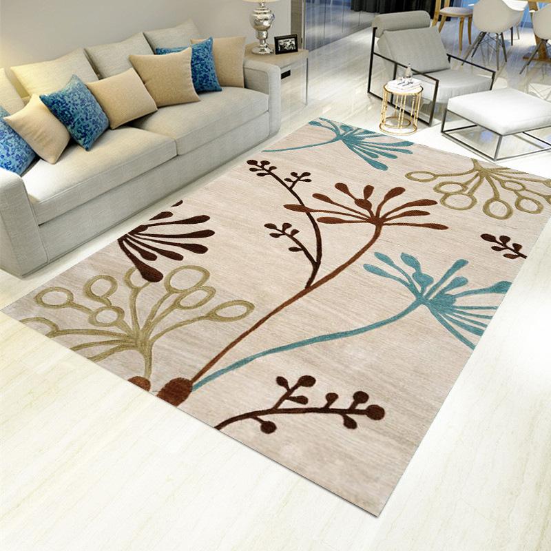 Tappeti per Soggiorno Nordico Grigio Tappeti Grandi Decorazione Moderna per Camera da Letto Tappetino Semplice da Pavimento Tappeto per Ingresso Salotto