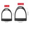 1Pair Black Nonslip Saddle Engineering Plastics Equestrian Equipment  Horse Tool Accessories