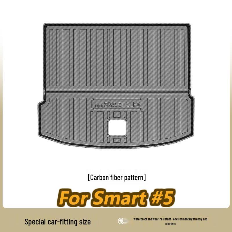 Smart #5 RHD Floor & Trunk Mats - TPE Interior Accessories for Mercedes.