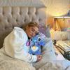 30cm Stitch Breathing Stitch Plush Doll - Sleeping Toys for Kids