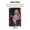 ENHYPEN COMEBACK LIVE With ROMANCE : UNTOLD WEVERSE Official Photocard