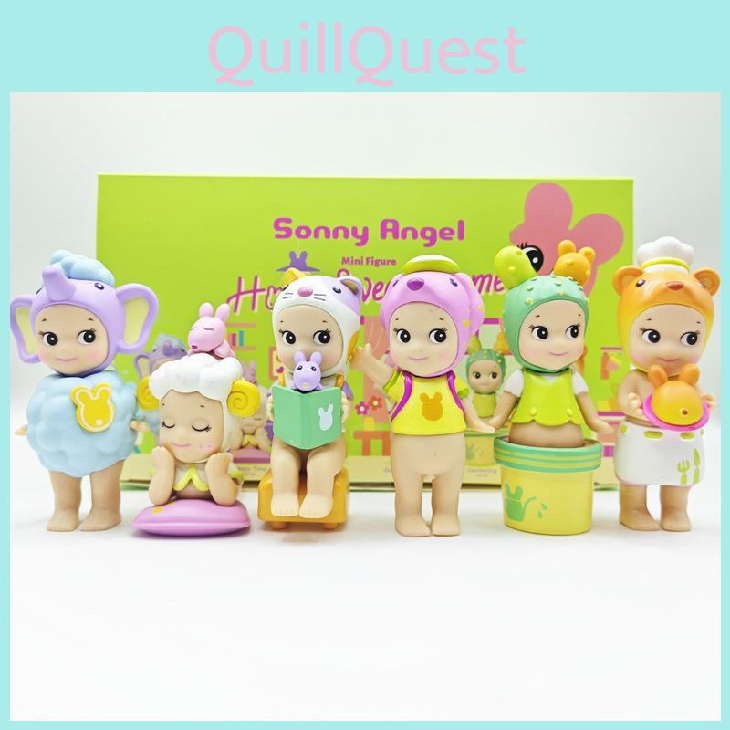 Adorable Angel Figurines Home Sweet Home Series Blind Box Collectible Toy Models