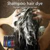 Light Brown Hair Dye Shampoo Fast Coloring 10 Minutes Gray Coverage for Men and Women