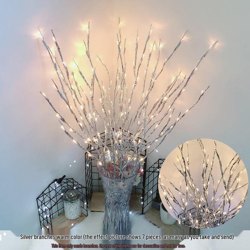 Северные светодиодные ветки – Креативные декоративные гирлянды для спален, прикроватных тумбочек, баров и гостевых домов Battery Box