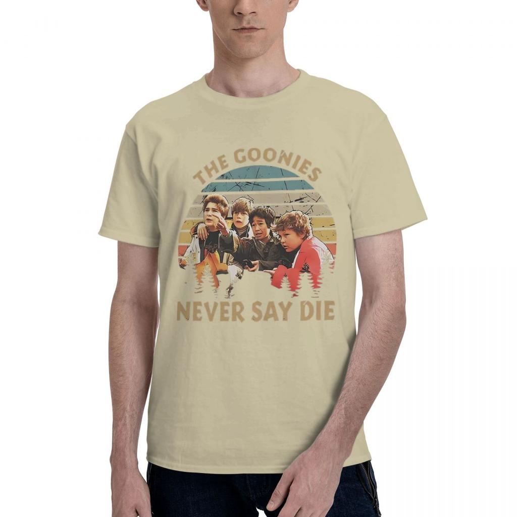 Never Say Die GooniesInspiriert 100% Baumwolle Lässig Atmungsaktiv Bequem Niedlich Neue Geschenke Und T-Shirts Herren Oberteile