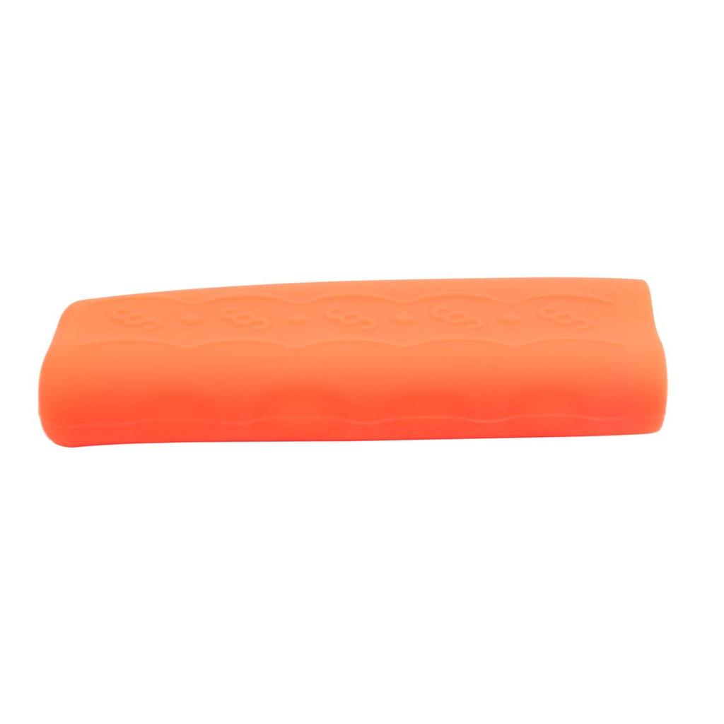 uxcell Car Handbrake Cover Orange Silicone Car Anti-Slip Handbrake Cover Protective Sleeve 1 Pack