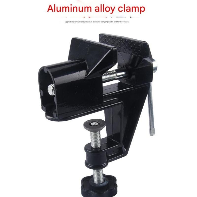 Small Clamp Vise Strong Clamping Force Ideal for Holding Metal Wood Plastic in Garages Model Shops and Hobbies Applications