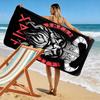 Fierce Viking Saga Essence Print beach towel, quick drying, suitable for travel, outdoor sports, jogging, the beach and swimming, gift