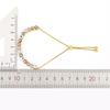 Nidin Luxury Men 4 Colors Evil Eye Beads Chain Bracelets Bangles Adjustable Party Wedding Elegant  Jewelry Gift For Female Male